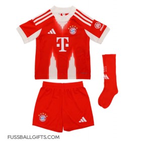 Bayern Munich Michael Olise #17 Fußballbekleidung Heimtrikot Kinder 2025-26 Kurzarm (+ kurze hosen)